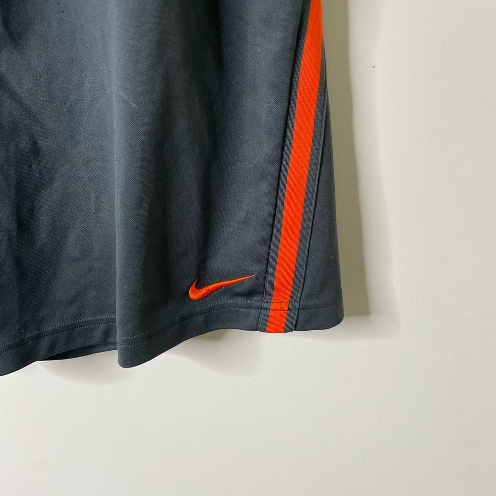 Nike Grey/Orange Athletic Shorts Large - Picture 3 of 6